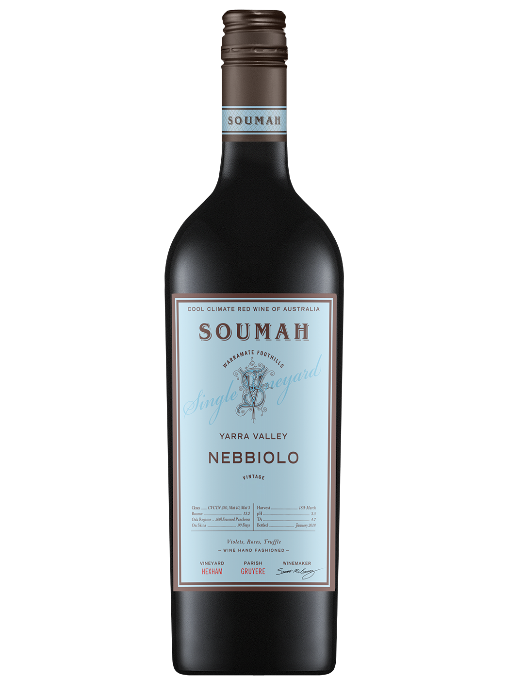 2022 Single Vineyard Hexham Nebbiolo